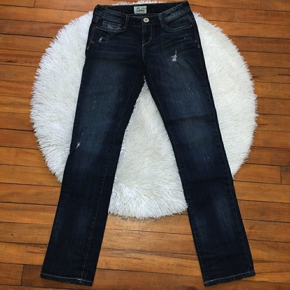 Aeropostale Pink hip stitch skinny Jeans